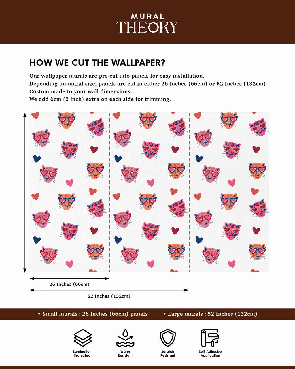 Purrfect Love Wall Mural