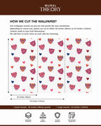 Purrfect Love Wall Mural