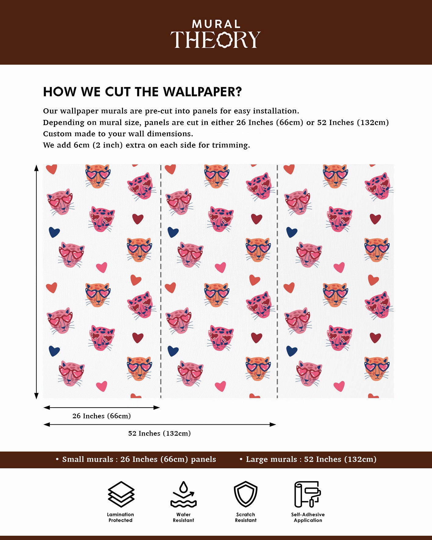 Purrfect Love Wall Mural