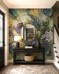 Oceanic Mosaic Wall Mural
