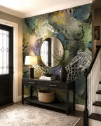 Oceanic Mosaic Wall Mural