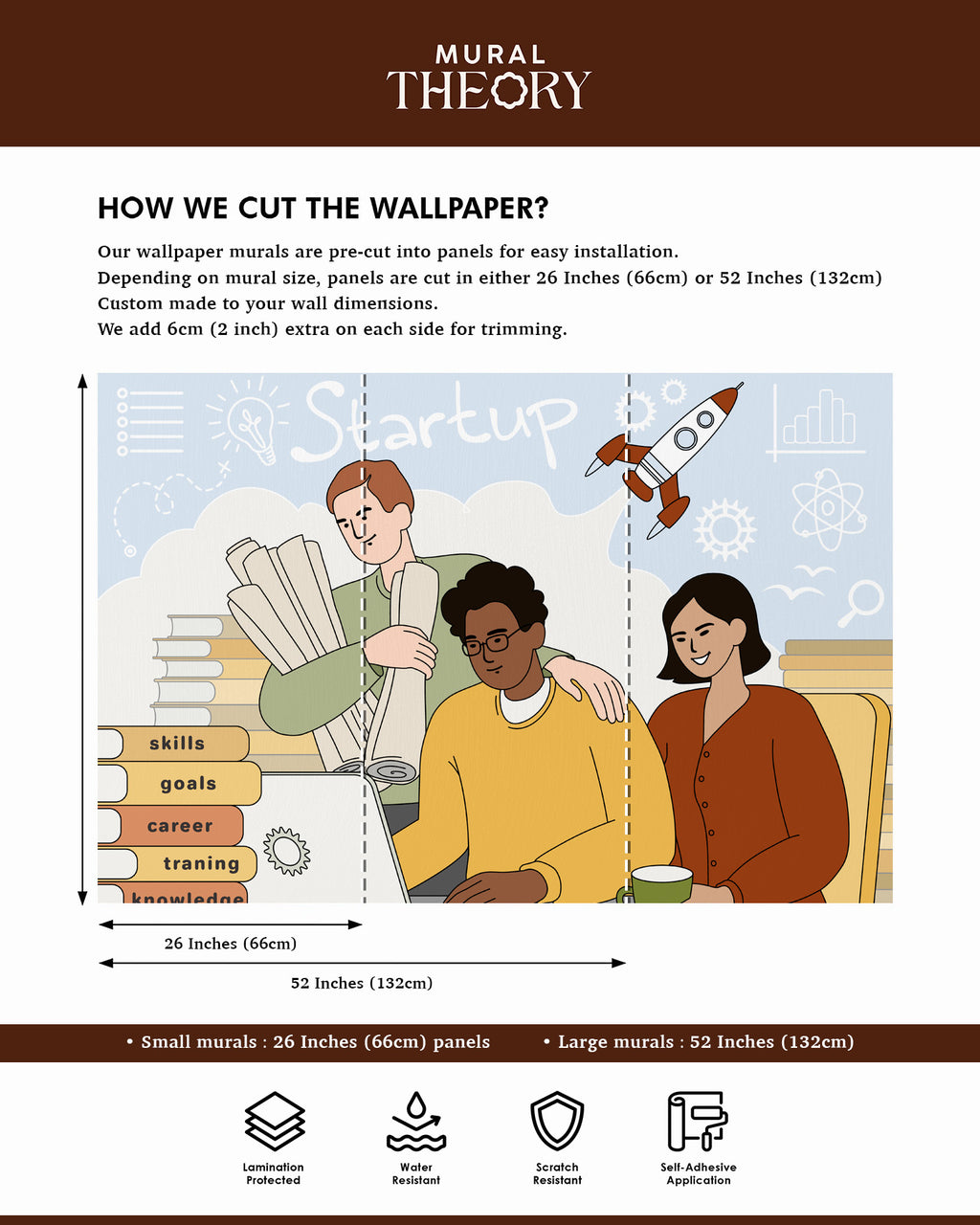 Startup Growth Wall Mural