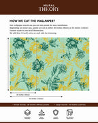 Meadow Sketches Wall Mural