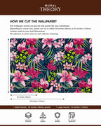 Tropical Bloom Wall Mural