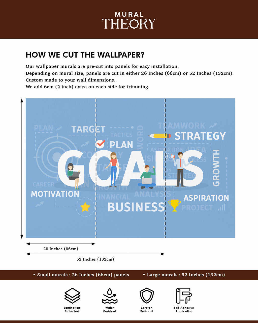 Goals & Strategy Wall Mural