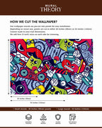 Retro Pop Art Wall Mural