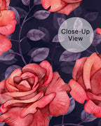 Crimson Elegance Wall Mural