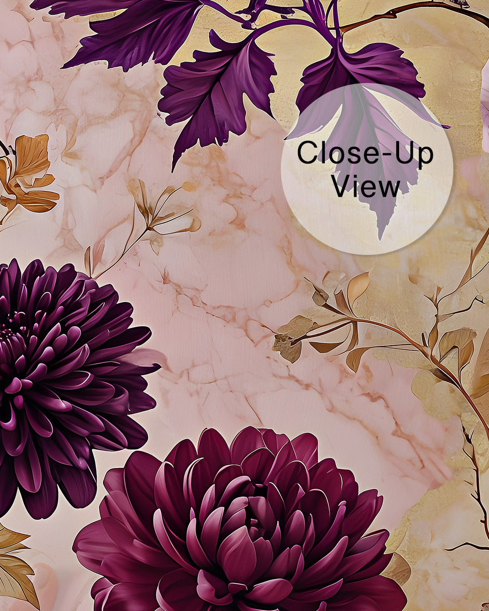 Velvet Bloom Wall Mural