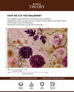 Velvet Bloom Wall Mural