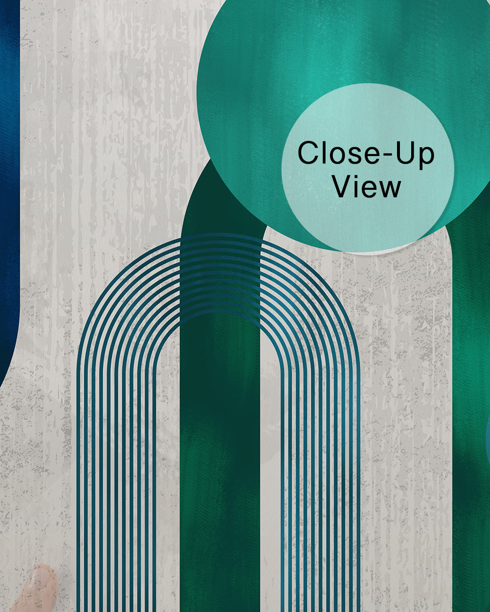 Geometric Flow Wall Mural