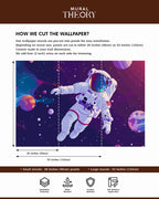 Cosmic Explorer Wall Mural
