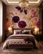 Velvet Bloom Wall Mural