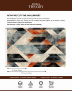 Abstract Geometry Wall Mural