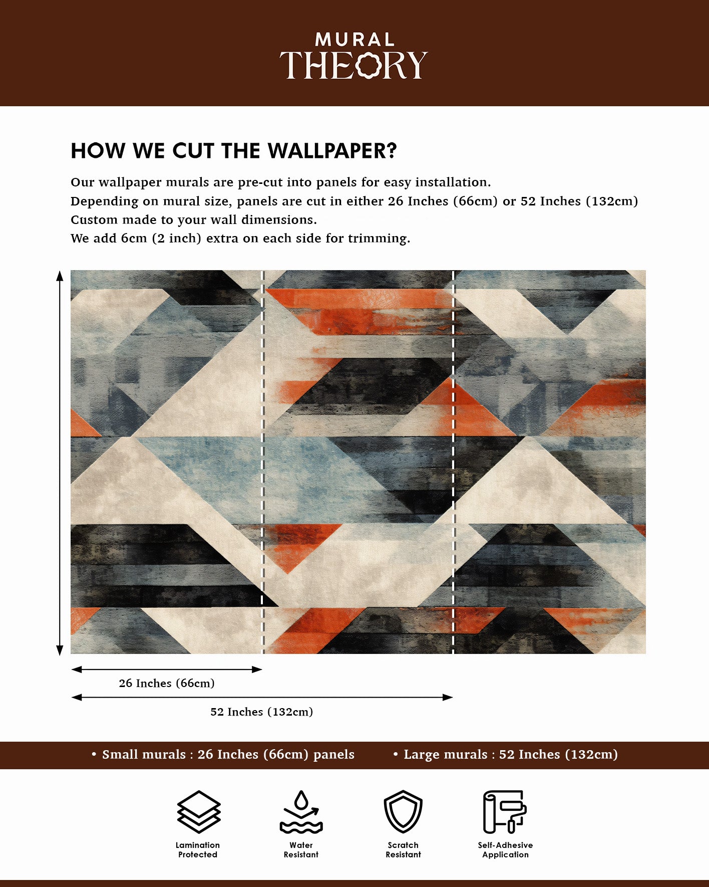 Abstract Geometry Wall Mural