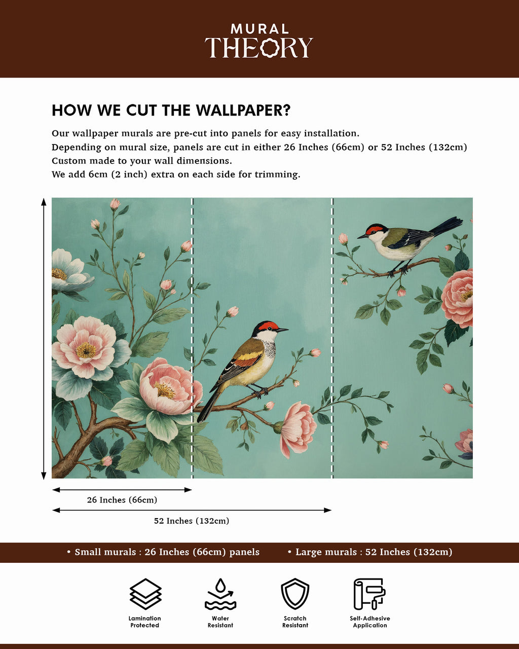 Avian Garden Wall Mural