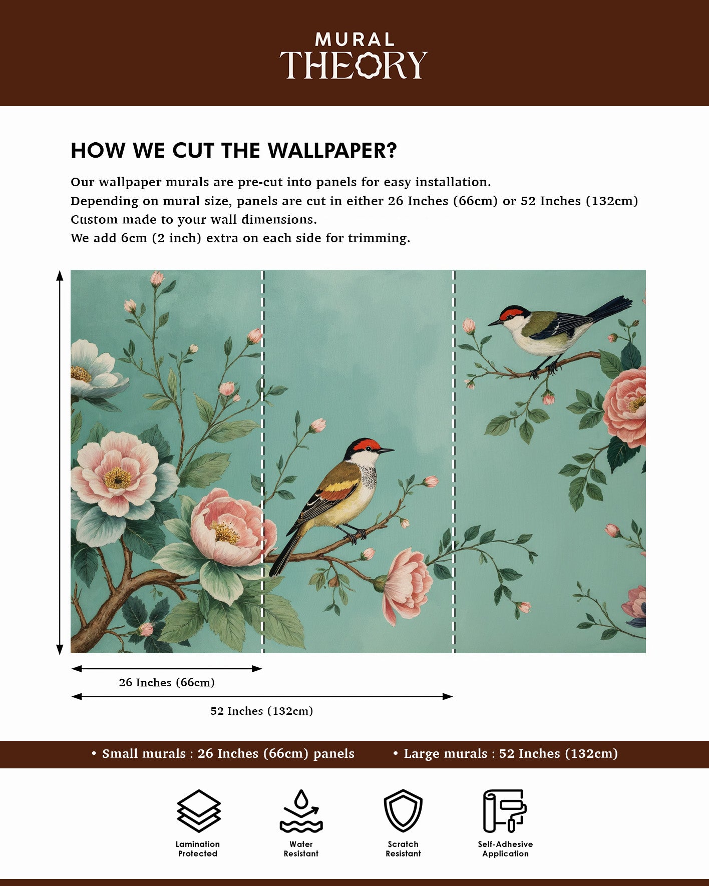 Avian Garden Wall Mural