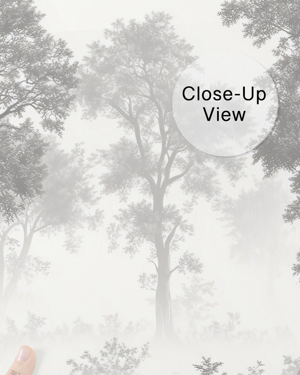 Misty Grove Wall Mural