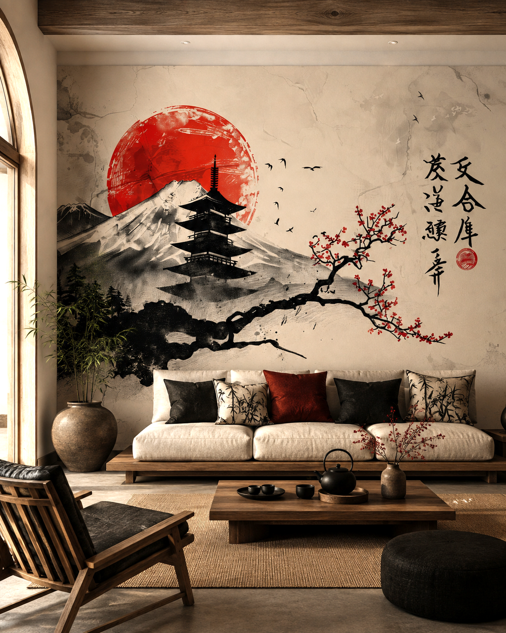 Zen Heritage Wall Mural