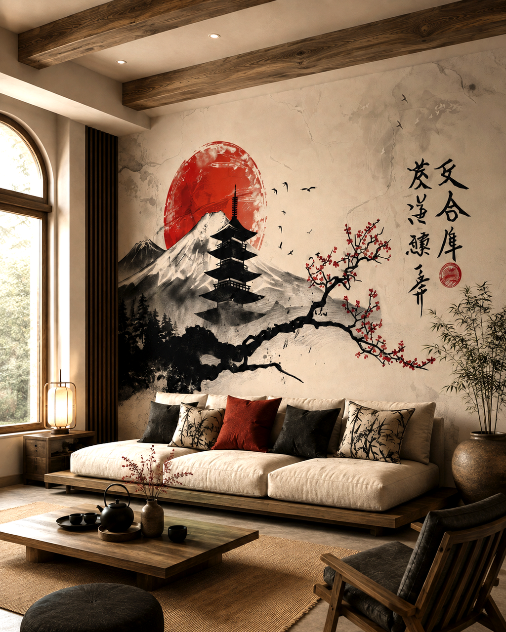 Zen Heritage Wall Mural