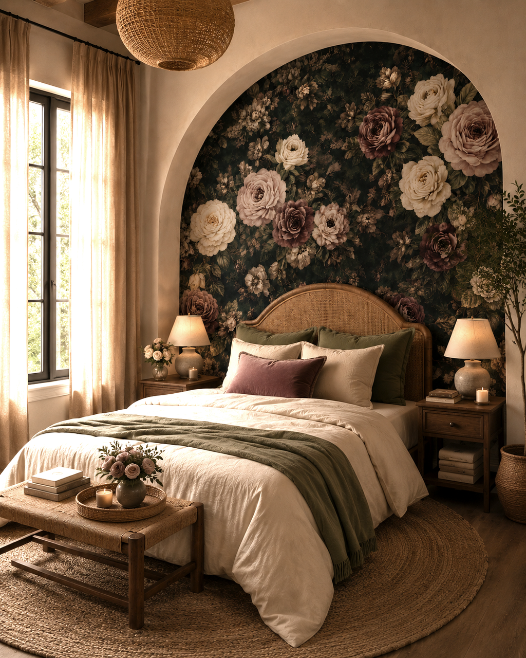Velvet Garden Wall Mural