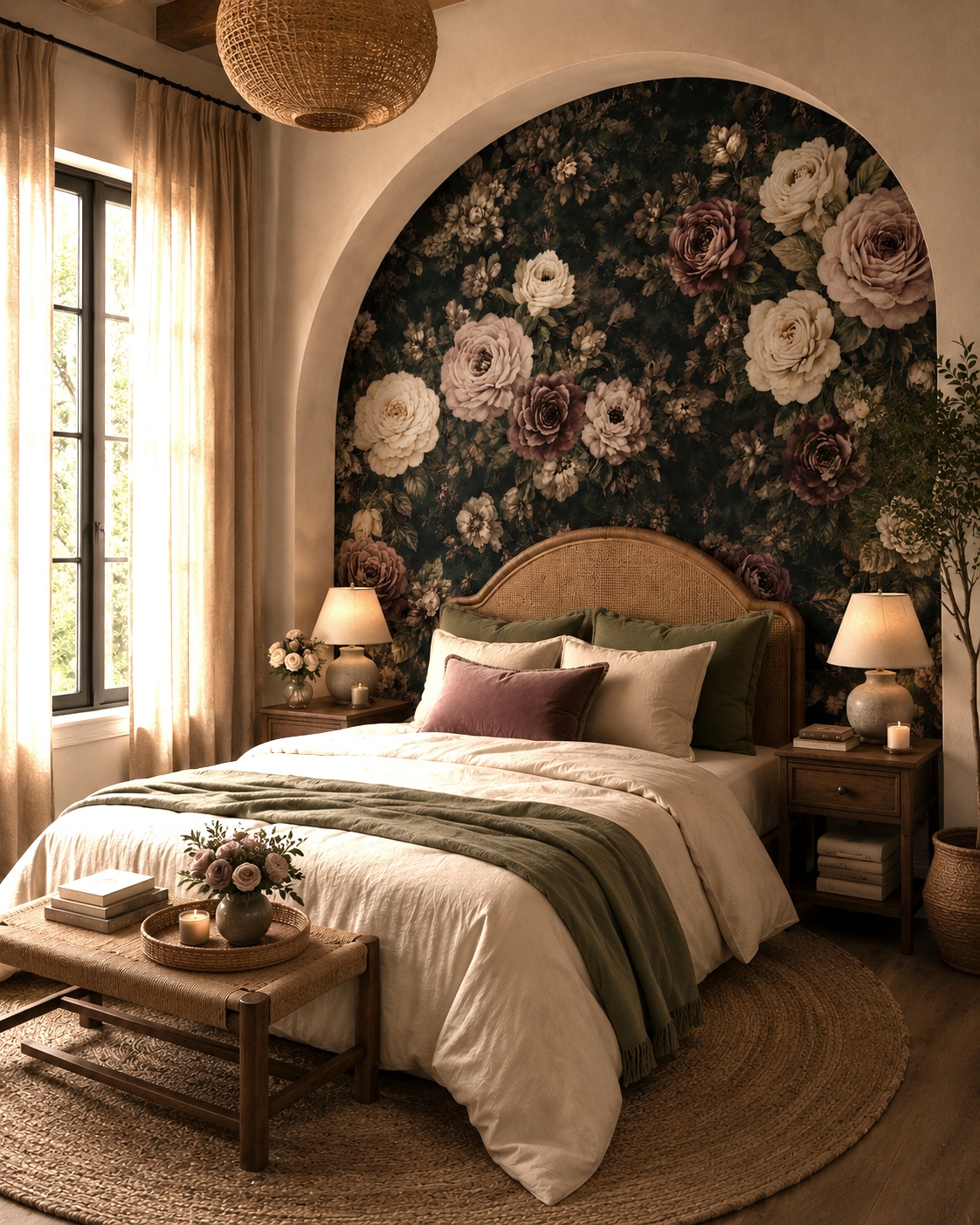 Velvet Garden Wall Mural