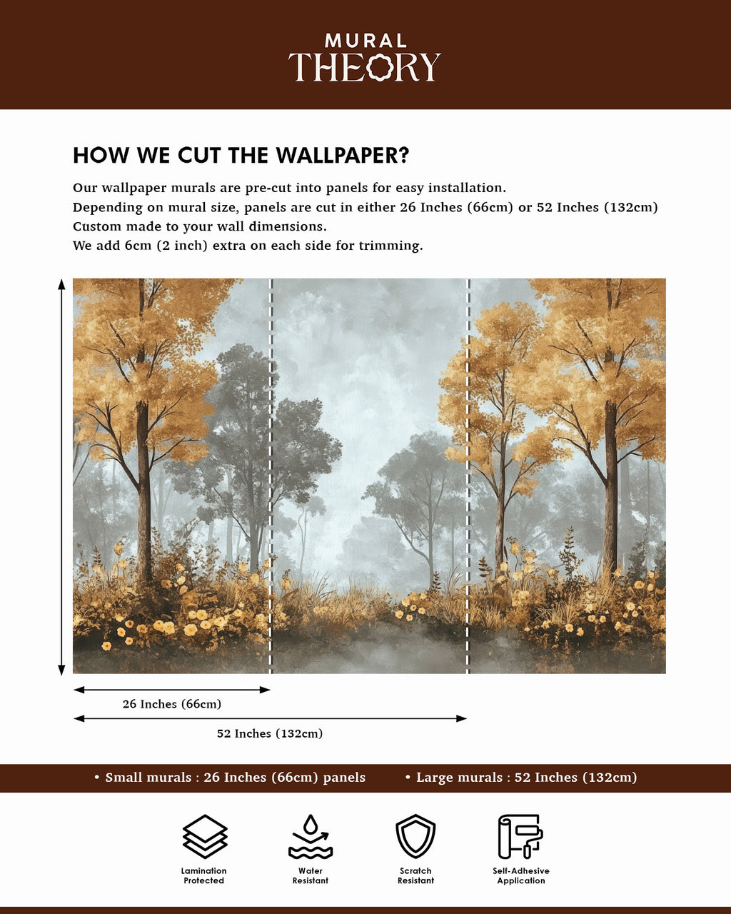 Autumn Mist Wall Mural