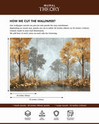 Autumn Mist Wall Mural