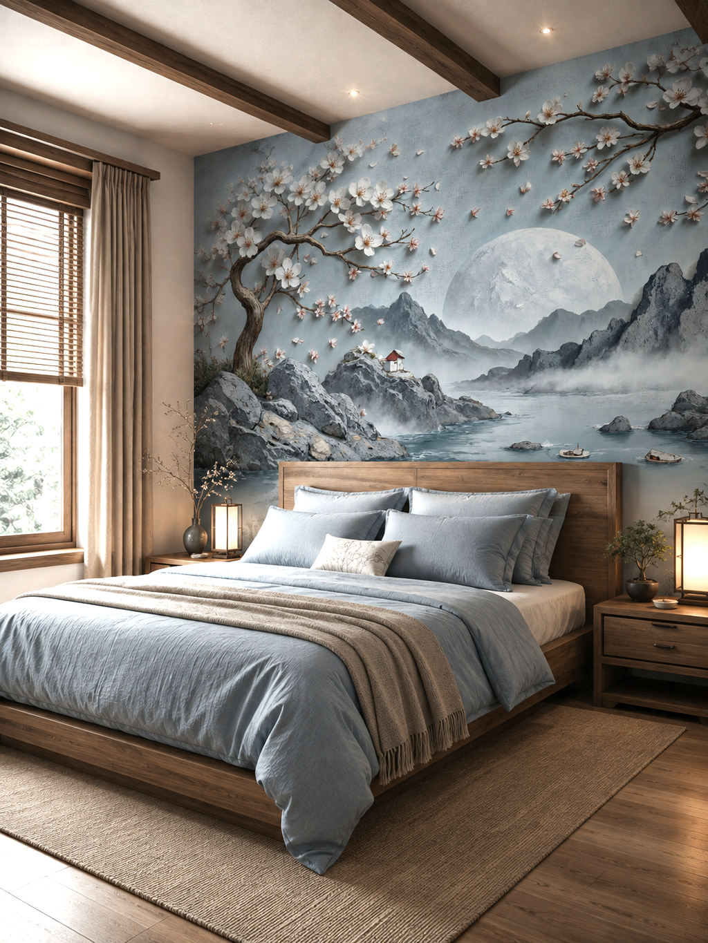 Mountain Sanctuary Wall Mural