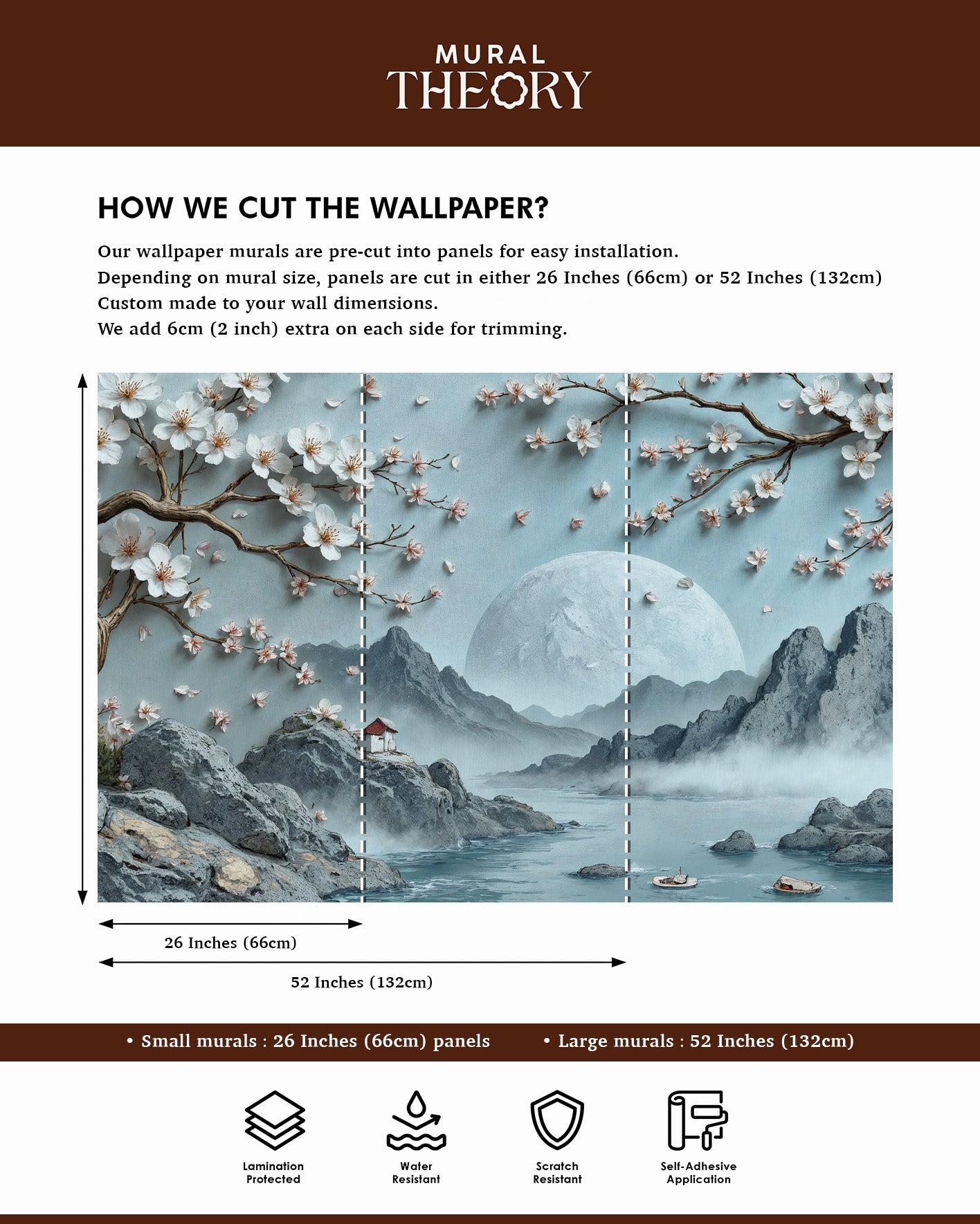 Mountain Sanctuary Wall Mural