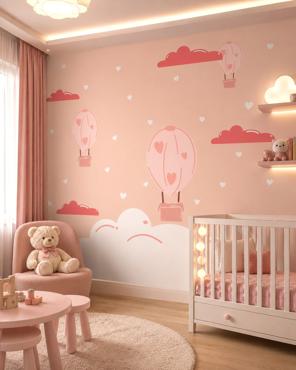 Sweet Dreams Balloon Wall Mural